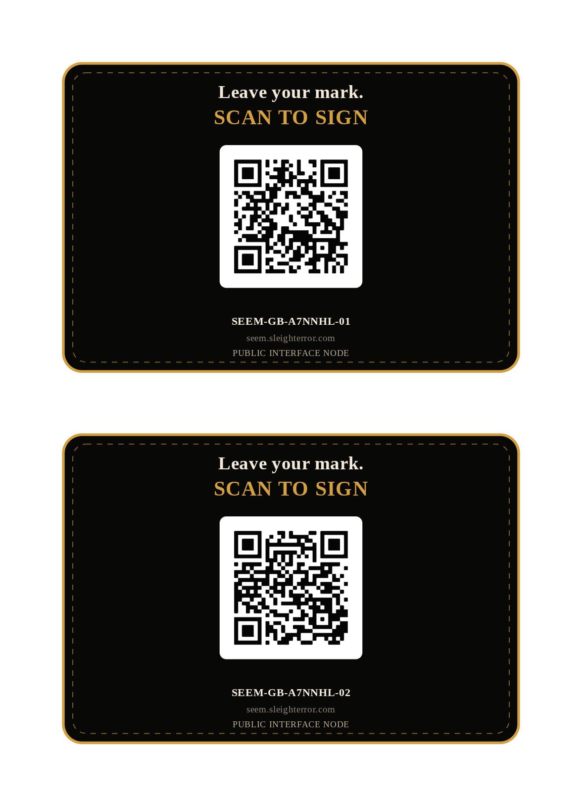 SIGN Sticker Sheet